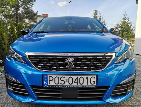 Peugeot 308 cena 75900 przebieg: 49000, rok produkcji 2020 z Odolanów małe 106